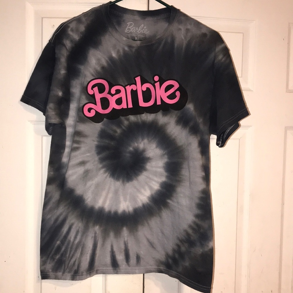 Women’s/Juniors Tie-Dyed Barbie Tee - Picture 1 of 6